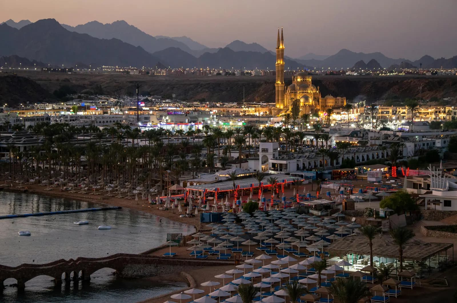 Sharm El Sheikh beach resort